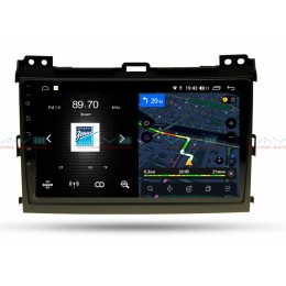 Штатная магнитола VAYCAR 09V4 для Toyota Land Cruiser Prado 120 2002-2009 на Android 10.0