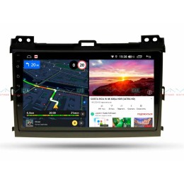 Штатная магнитола VAYCAR 09V6 6/128 ГБ для Toyota Land Cruiser Prado 120 2002-2009 на Android 10.0