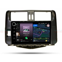 Штатная магнитола VAYCAR 09V4R 4/64 ГБ крутилки для Toyota Land Cruiser Prado 150 2009-2013 на Android 10.0