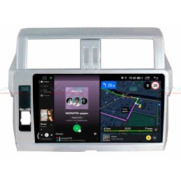 Штатная магнитола VAYCAR 10V4R 4/64 ГБ крутилки для Toyota Land Cruiser Prado 150 2013-2017 на Android 10.0