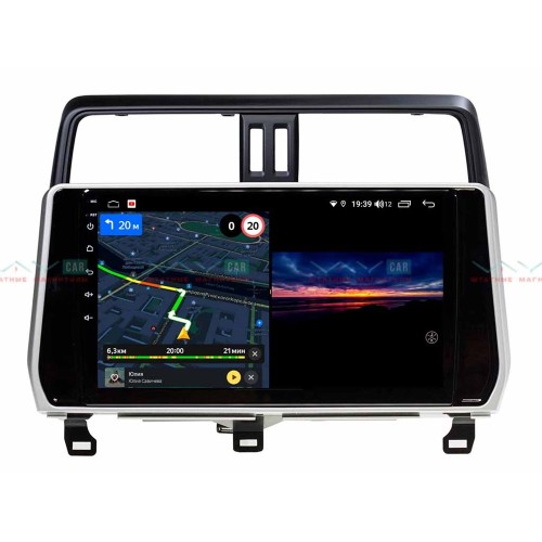 Штатная магнитола VAYCAR 10V3 3/32 ГБ для Toyota Land Cruiser Prado 150 2017-2020 на Android 10.0