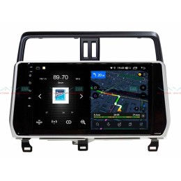 Штатная магнитола VAYCAR 10V4 4/64 ГБ для Toyota Land Cruiser Prado 150 2017-2020 на Android 10.0