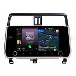 Штатная магнитола VAYCAR 10V4R 4/64 ГБ крутилки для Toyota Land Cruiser Prado 150 2017-2020 на Android 10.0