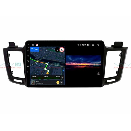 Штатная магнитола VAYCAR 10V3 3/32 ГБ для Toyota RAV4 (CA40) 2013-2019 на Android 10.0