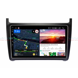 Штатная магнитола VAYCAR 09V6 6/128 ГБ для Volkswagen Polo 5 2009-2019 на Android 10.0