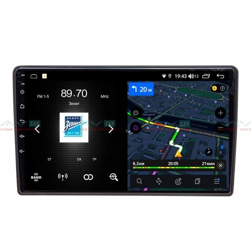 Штатная магнитола VAYCAR 09V4 4/64 ГБ для Volkswagen Touareg 2002-2010 на Android 10.0