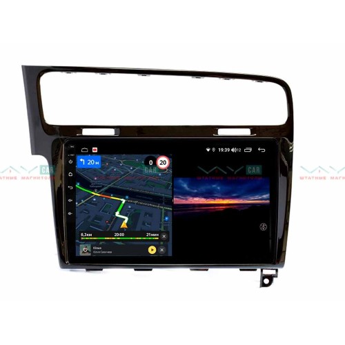 Штатная магнитола VAYCAR 10V3 3/32 ГБ для Volkswagen Golf 7 2013-2019 на Android 10.0
