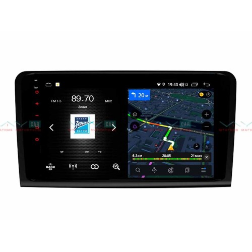 Штатная магнитола VAYCAR 09V4 4/64 ГБ для Mercedes GL-klasse (X164), ML-klasse (W164) 2005-2012 на Android 10.0