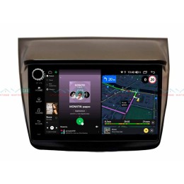 Автомагнитола VAYCAR 09V4R 4/64 ГБ крутилки для Mitsubishi Pajero Sport II, L200 IV 2006-2015 на Android 10.0