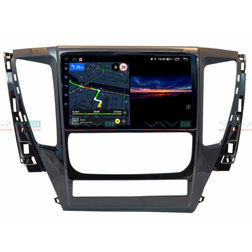Штатная магнитола VAYCAR 09V3 3/32 ГБ для Mitsubishi Pajero Sport III, L200 V 2015-2021 на Android 10.0