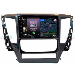 Штатная магнитола VAYCAR 09V4R 4/64 ГБ крутилки для Mitsubishi Pajero Sport III, L200 V 2015-2021 на Android 10.0