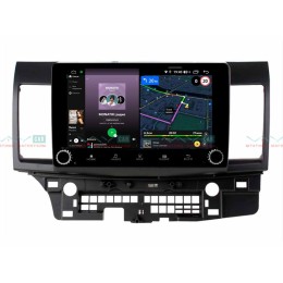 Штатная магнитола VAYCAR 10V4R 4/64 ГБ крутилки для Mitsubishi Lancer X 2007-2019 на Android 10.0