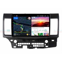 Штатная магнитола VAYCAR 10V6 6/128 ГБ для Mitsubishi Lancer X 2007-2019 на Android 10.0