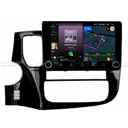 Штатная магнитола VAYCAR 10V4R 4/64 ГБ крутилки для Mitsubishi Outlander III 2013-2020 на Android 10.0