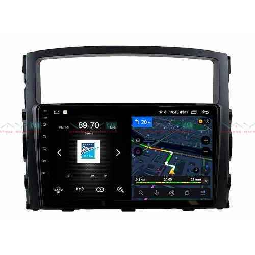 Штатная магнитола VAYCAR 09V4 для Mitsubishi Pajero IV 2006-2019 на Android 10.0