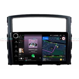 Штатная магнитола VAYCAR 09V4R 4/64 ГБ крутилки для Mitsubishi Pajero IV 2006-2019 на Android 10.0
