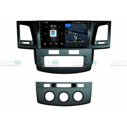 Штатная магнитола VAYCAR 09V4 4/64 ГБ для Toyota Hilux VII 2011-2015 на Android 10.0