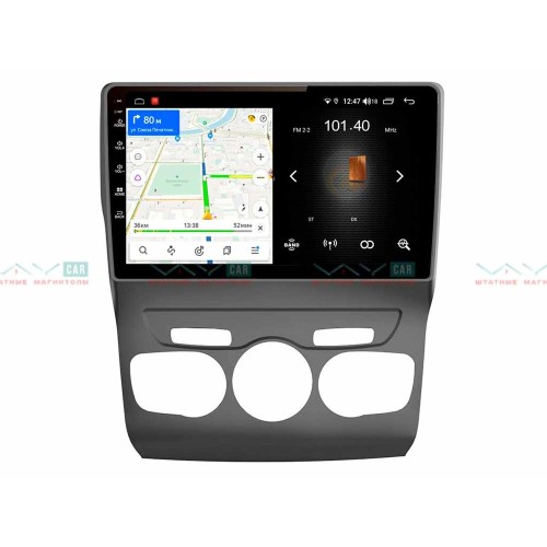 Штатная магнитола VAYCAR 10L 2/16 ГБ для Citroen C4 II 2010-2017 на Android 8.1