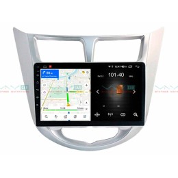 Штатная магнитола VAYCAR 09L 2/16 ГБ для Hyundai Solaris I 2011-2017 на Android 8.1