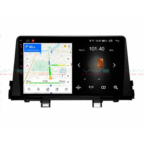 Штатная магнитола VAYCAR 09LD 2/16 ГБ 1DIN для Kia Picanto III 2017-2022 на Android 8.1