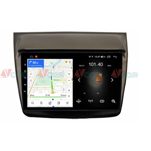Автомагнитола VAYCAR 09L 2/16 ГБ для Mitsubishi Pajero Sport II, L200 IV 2006-2015 на Android 8.1