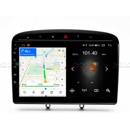 Штатная магнитола VAYCAR 09L 2/16 ГБ для Peugeot 308 I 2007-2015, 408 2012-2017 на Android 8.1