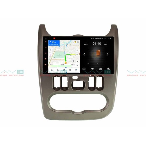 Штатная магнитола VAYCAR 09L 2/16 ГБ для Renault Logan 2010-2013, Sandero I 2009-2014 на Android 8.1