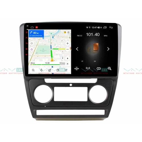 Штатная магнитола VAYCAR 10L 2/16 ГБ для Skoda Octavia II (A5) 2004-2013 на Android 8.1