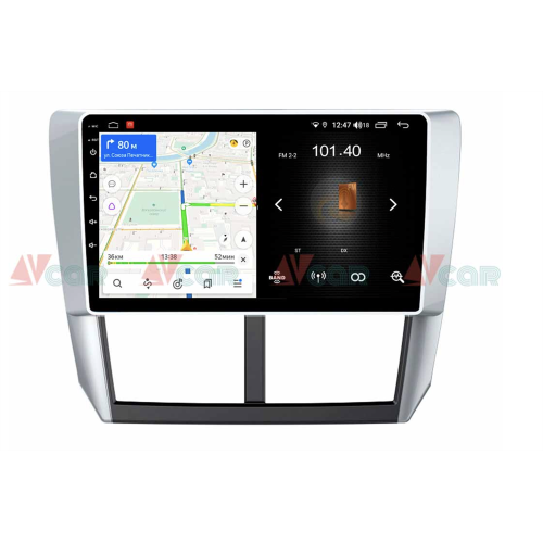Штатная магнитола VAYCAR 09L 2/16 ГБ для Subaru Forester III, Impreza III 2007-2013 на Android 8.1