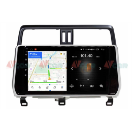 Штатная магнитола VAYCAR 10L 2/16 ГБ для Toyota Land Cruiser Prado 150 2017-2020 на Android 8.1