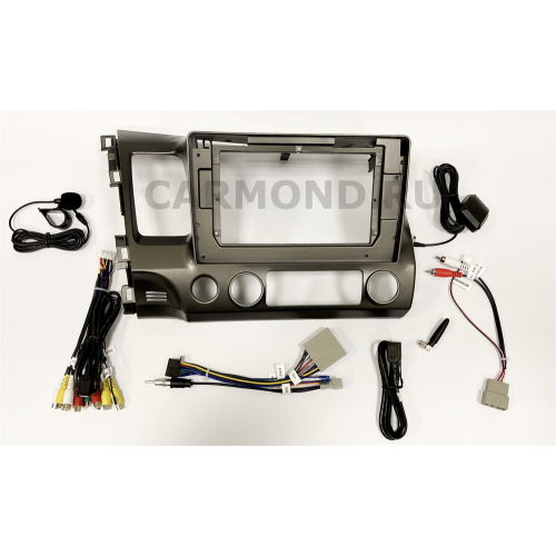 Магнитола Farcar H044R (S400) для Honda Civic 7 (VII) 2003-2005, Civic 8 (VIII) 2006-2012 на Android 10.0