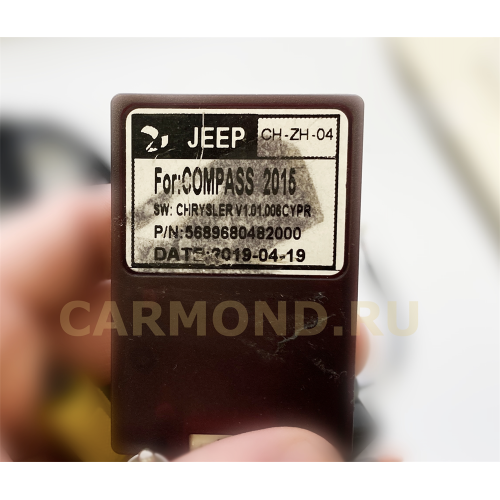 Магнитола Farcar H608R (S400) для Jeep Cherokee IV (WK2) 2013-2017 на Android 10.0
