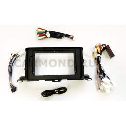 Магнитола Farcar XH467R (S400) (6/128ГБ) для Toyota Highlander (U50) 2014-2019 на Android 10.0