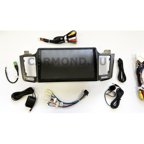 Магнитола Farcar XH468R (S400) (6/128ГБ) для Toyota RAV4 (CA40) 2013-2019 на Android 10.0