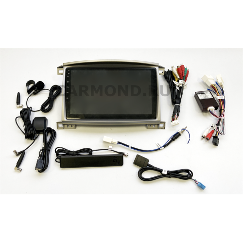 Магнитола Farcar XH457/1166R (S400) (6/128ГБ) для Toyota Land Cruiser 100 2002-2007 на Android 10.0