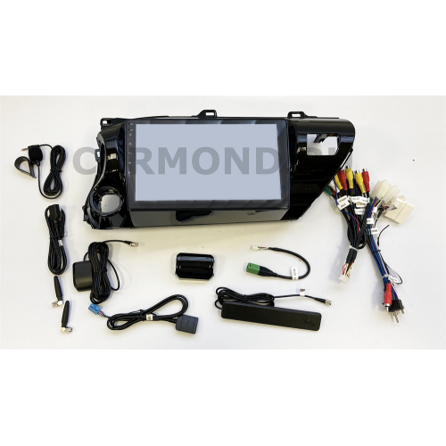 Магнитола Farcar TG588/1077R (S400) для Toyota Hilux 2015-2020 на Android 10.0