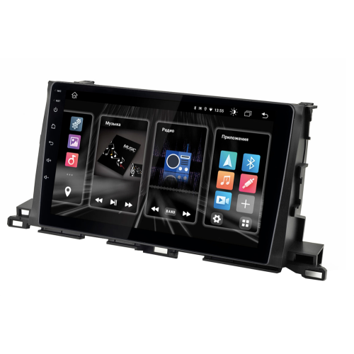 Штатная магнитола INCAR DTA2-2224 для Toyota Highlander (U50) 2014-2019 DSP, 10" на Android 10.0