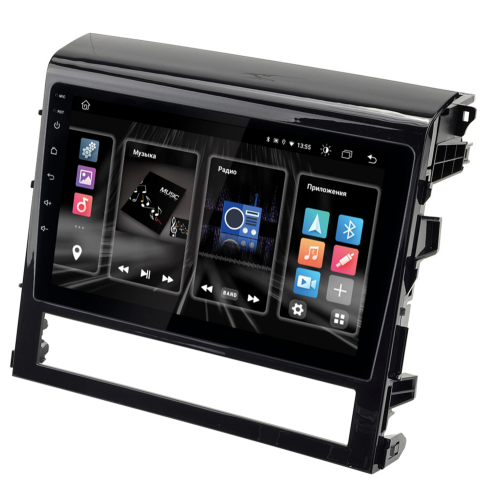 Штатная магнитола INCAR DTA2-2216 для Toyota Land Cruiser 200 2016+ DSP, 9" на Android 10.0
