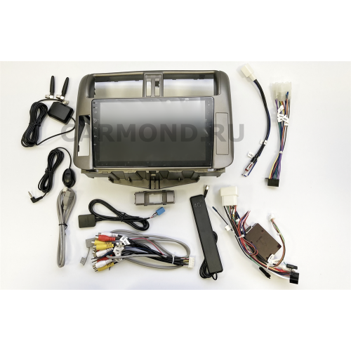 Магнитола Farcar H065R (S400) для Toyota Land Cruiser Prado 150 2009-2013,цвет бронза на Android 10.0