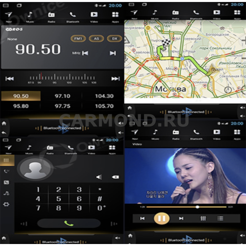Штатная магнитола CarMedia OL-1663-HL TESLA для Nissan Murano III (Z52) 2015-2022 на Android 10.0