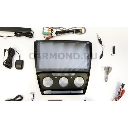 Магнитола Farcar RL005R (S300) для Skoda Octavia II (A5) 2004-2013 на Android 9.0