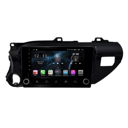 Магнитола Farcar H588/1077RB (S400) для Toyota Hilux 2015-2020 на Android 10.0 с кнопками