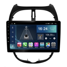 Магнитола Farcar TG778M (S400) для Peugeot 206 1998-2012 на Android 12.0