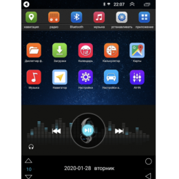 Монитор Android Roximo RT-9000 Tesla-style под рамки 9 дюймов