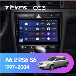 Штатная магнитола Teyes CC3 3/32 GB для Audi A6 II (C5) 1998-2006 на Android 10.0