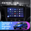 Штатная магнитола Teyes CC3 3/32 GB для Subaru Forester III, Impreza III 2007-2013 на Android 10.0