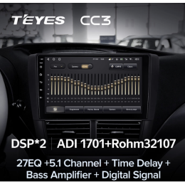Штатная магнитола Teyes CC3 4/64 ГБ для Subaru Forester III, Impreza III 2007-2013 на Android 10.0