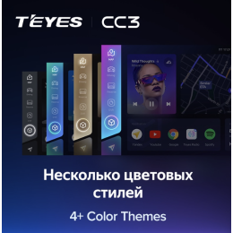 Штатная магнитола Teyes CC3 4/64 ГБ для Lada Vesta 2015-2022 на Android 10.0