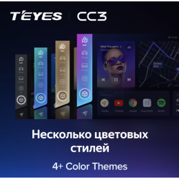 Штатная магнитола Teyes CC3 4/64 ГБ для Skoda Octavia II (A5) 2004-2013 на Android 10.0