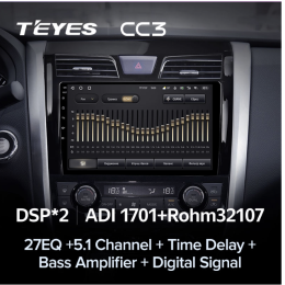 Штатная магнитола Teyes CC3 4/64 ГБ для Nissan Teana III 2014-2021 на Android 10.0